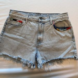 SPLENDID x MARGHERITA jean shorts